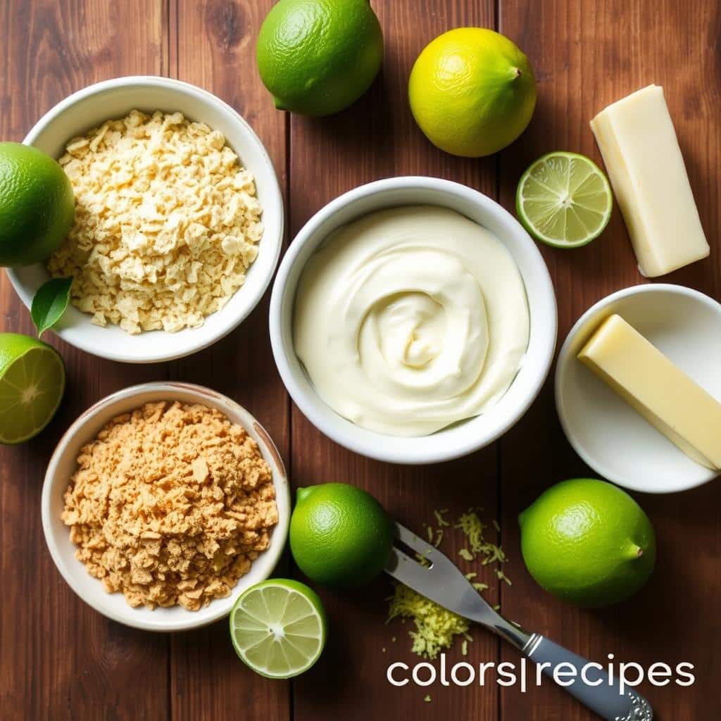 key lime pie bars ingredients