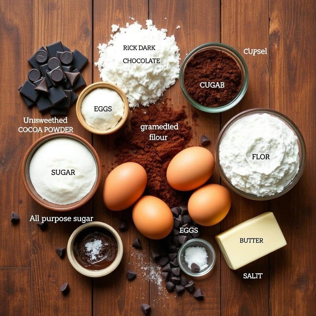 Chocolate Lava Cake Ingredients