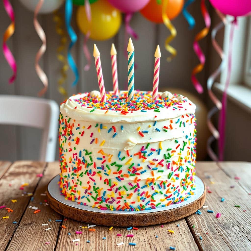 Funfetti Birthday Cake