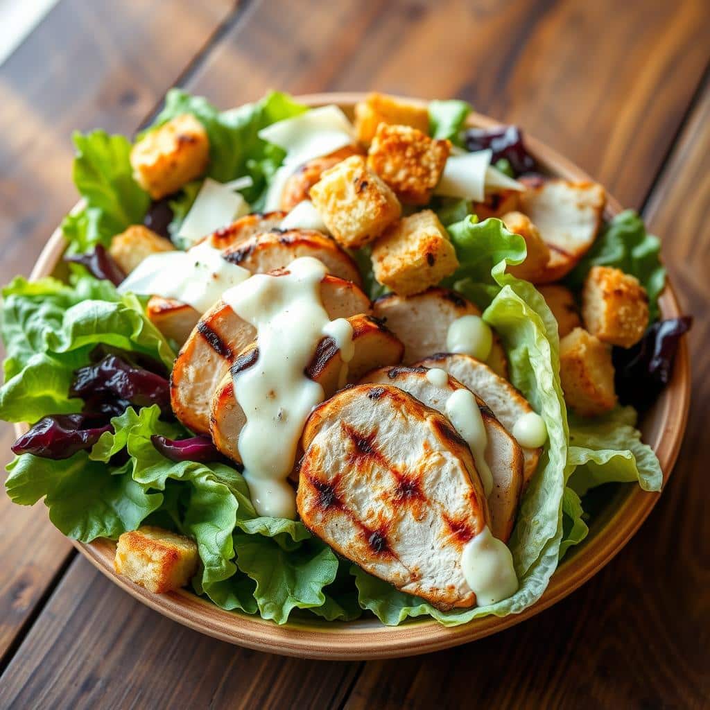 Grilled Chicken Caesar Salad