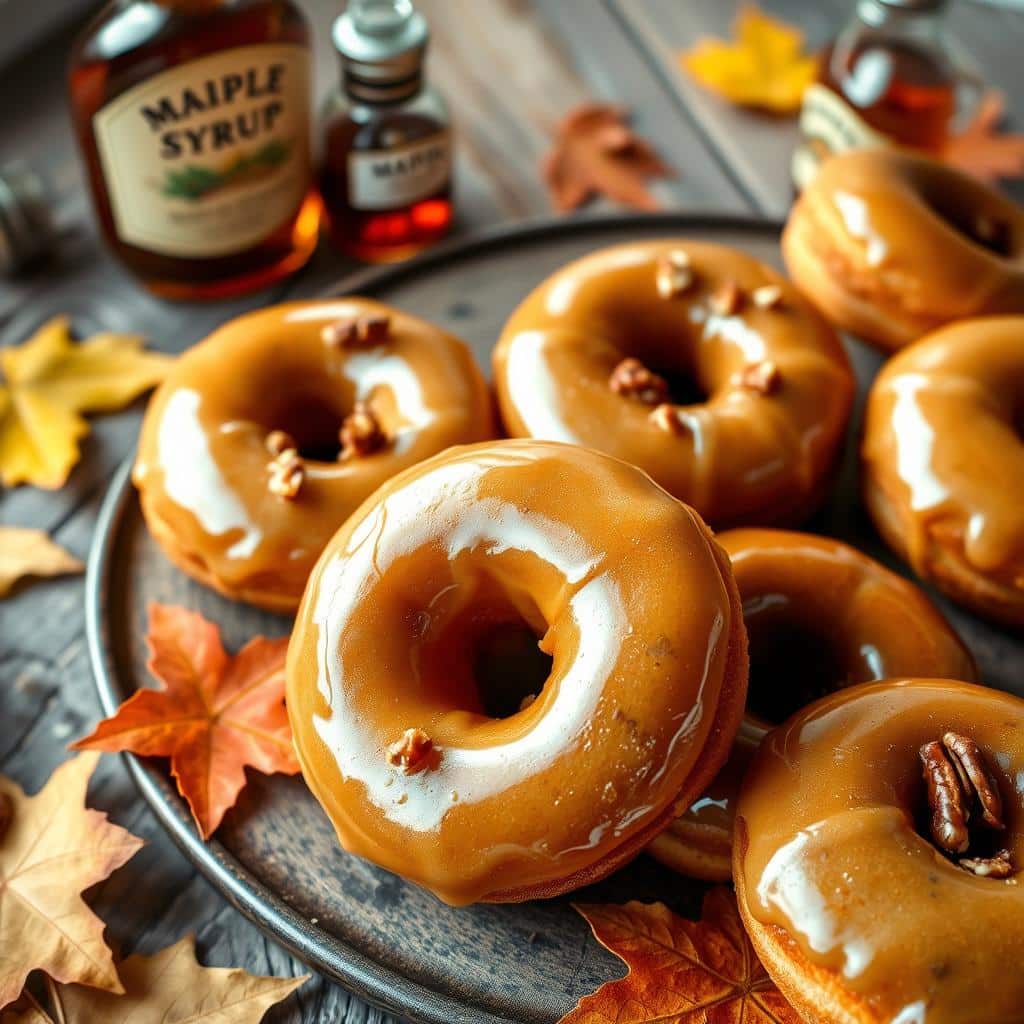 Maple-Glazed Donuts