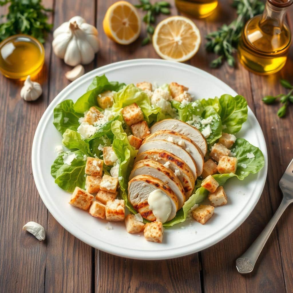 Nutritional Value of Chicken Caesar Salad