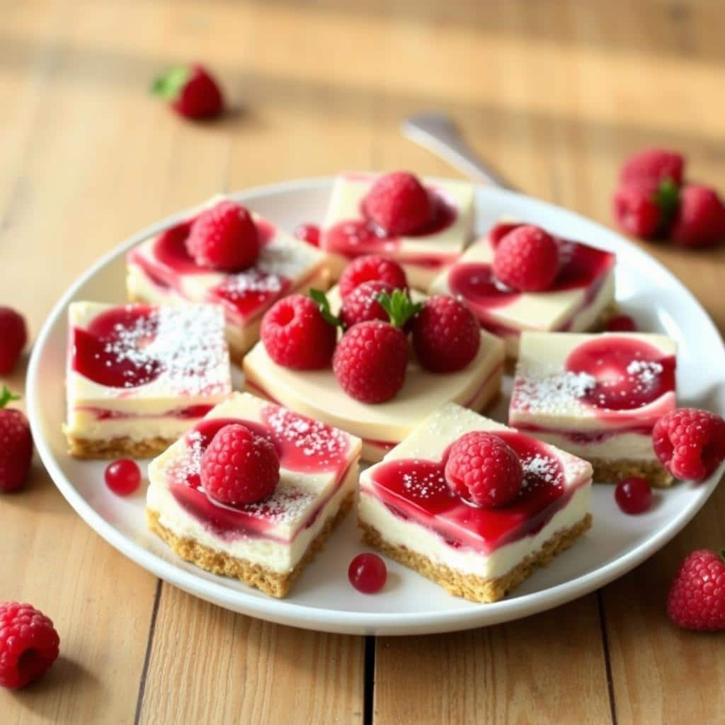 Raspberry Cheesecake Bars