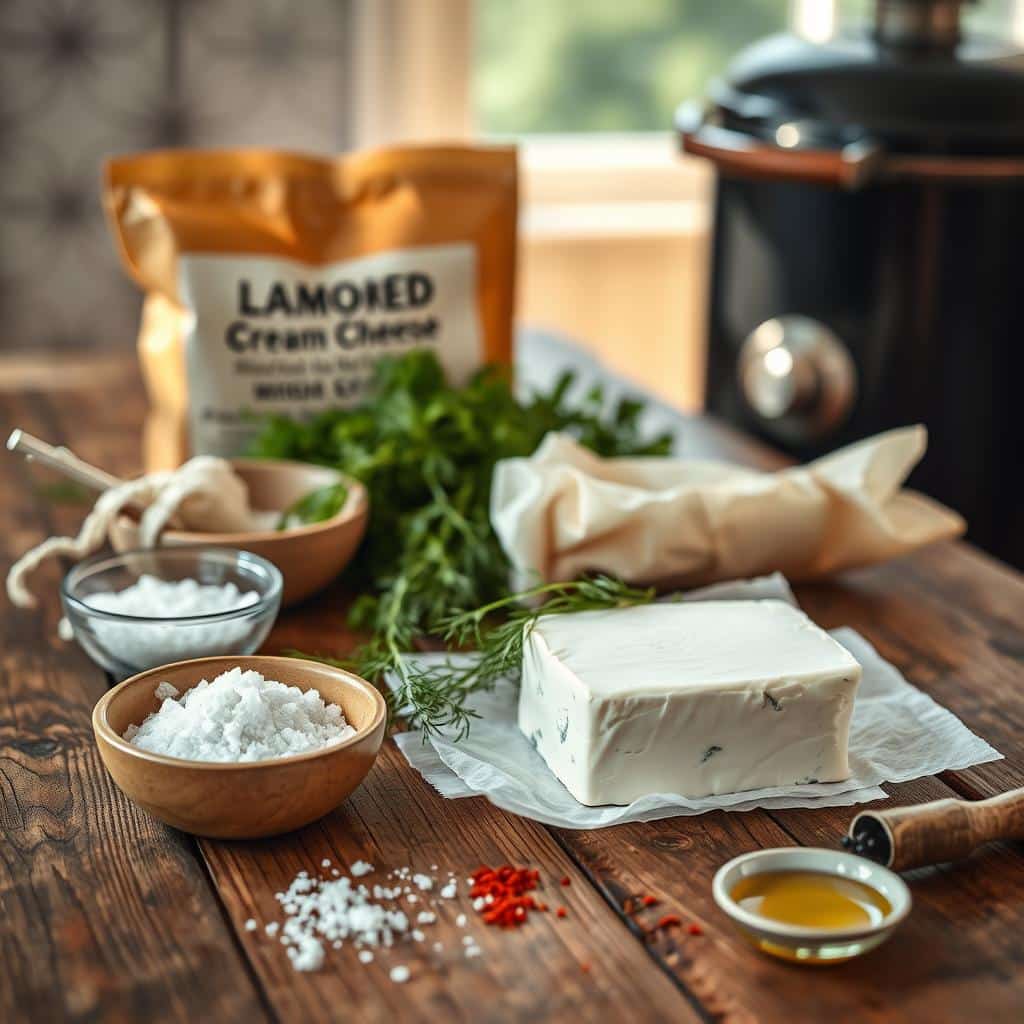 Smoked Cream Cheese Ingredients