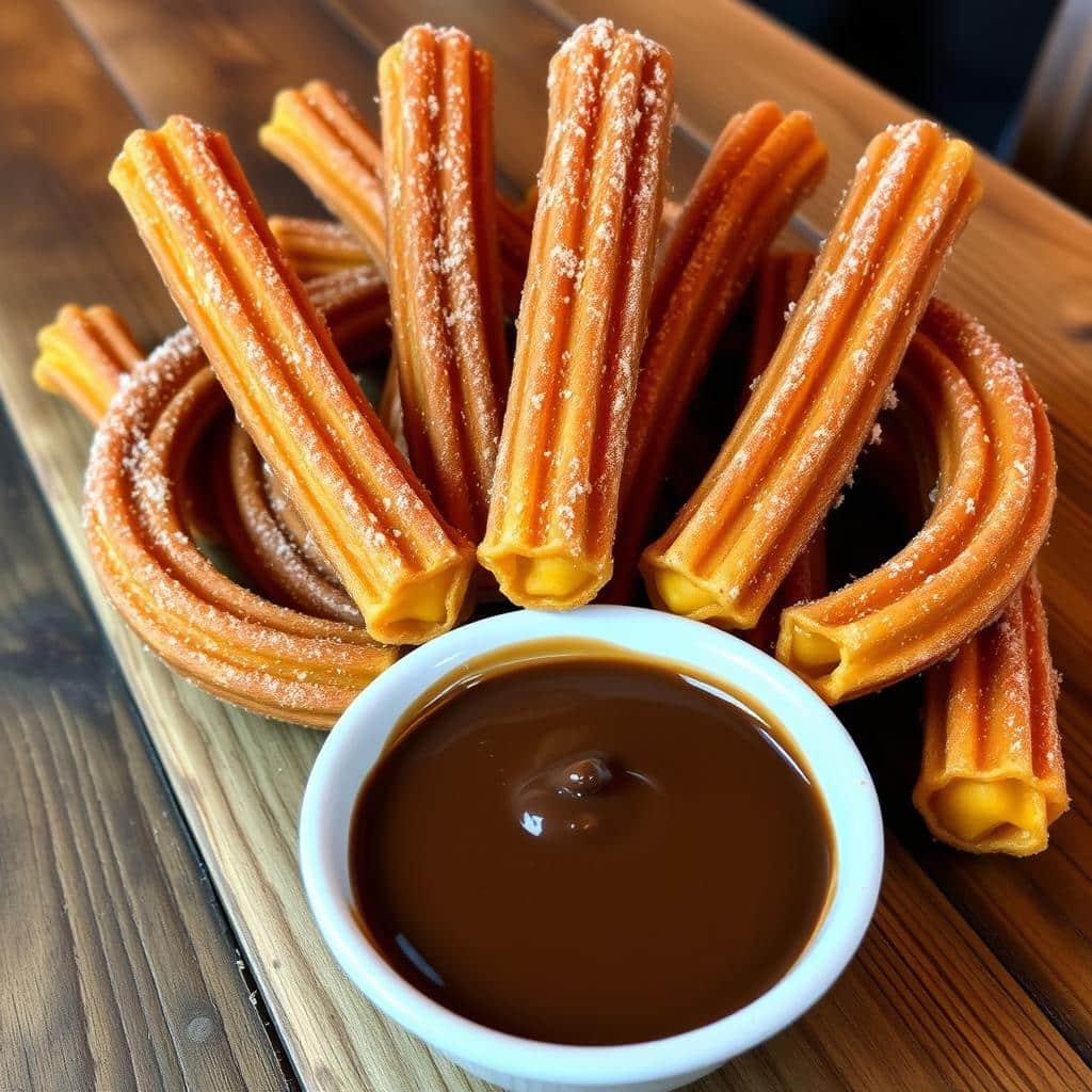 Spanish fried dough pastries