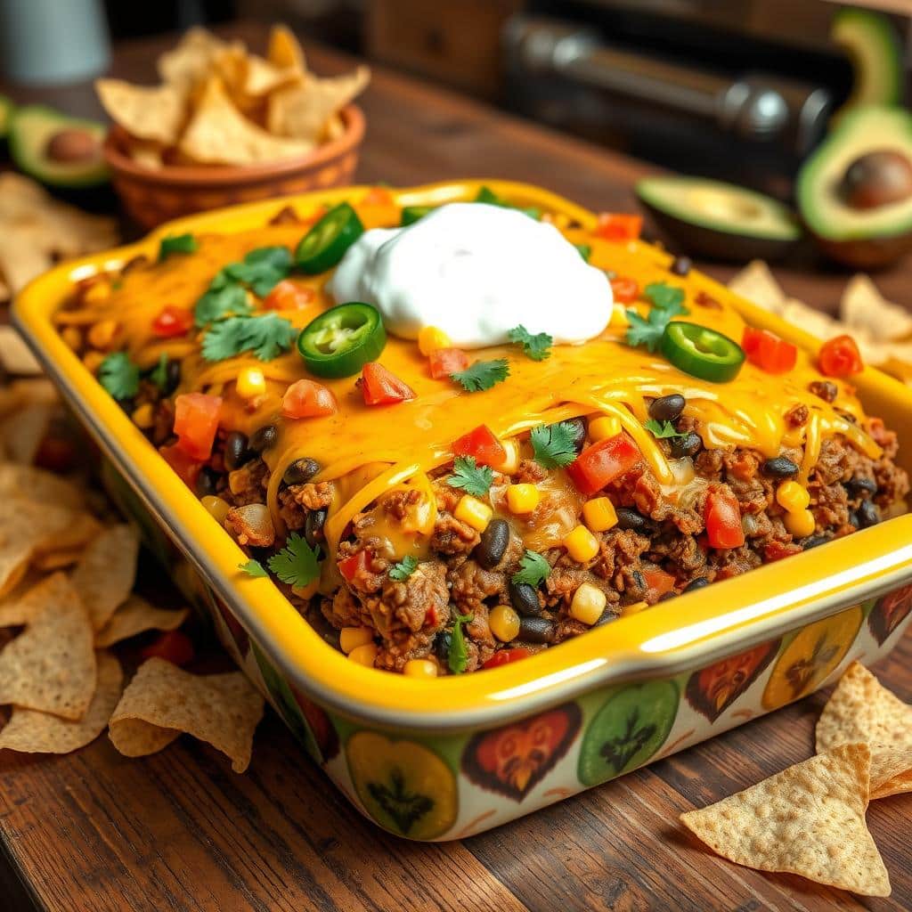 Tex-Mex Taco Casserole