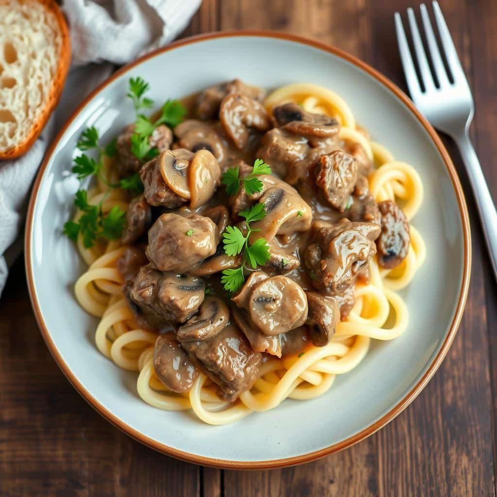 beef stroganoff recipe