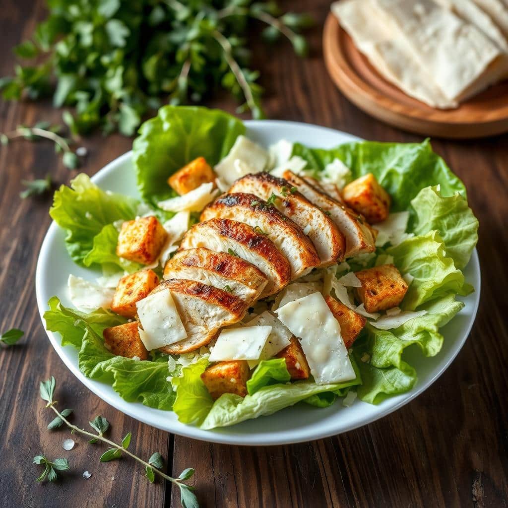 best local chicken caesar salad