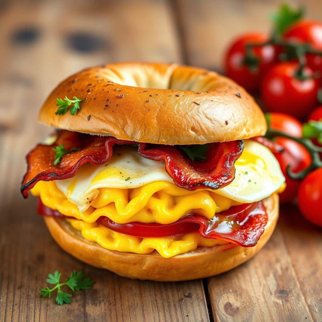 breakfast sandwich