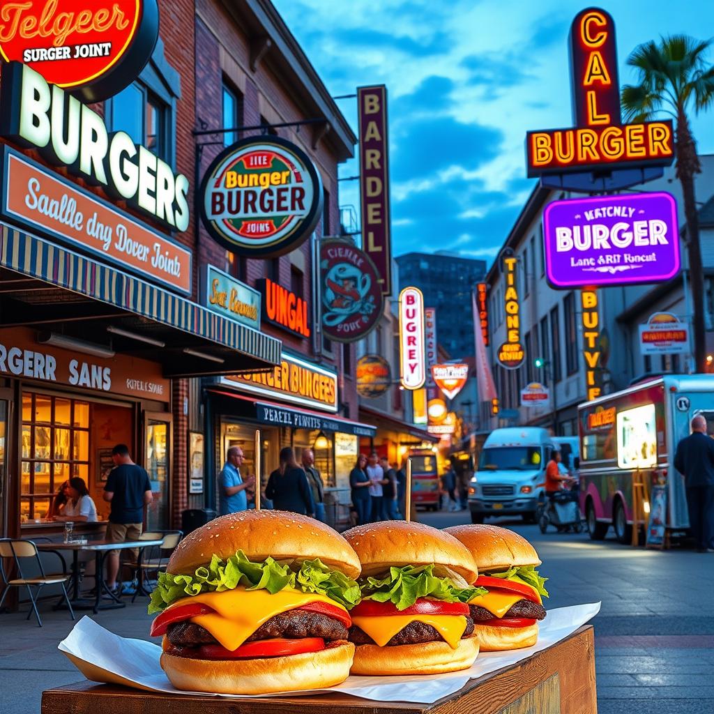 burger joints nearby