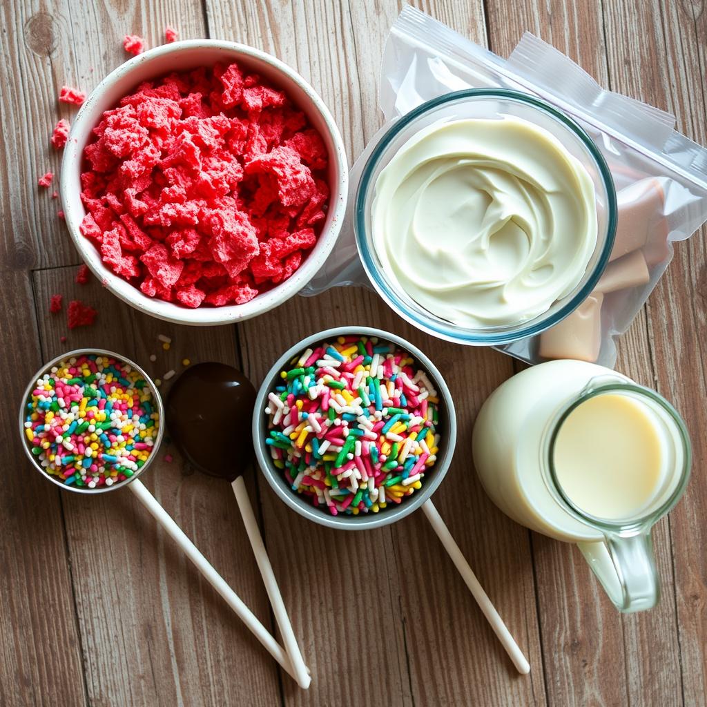 cake pop ingredients