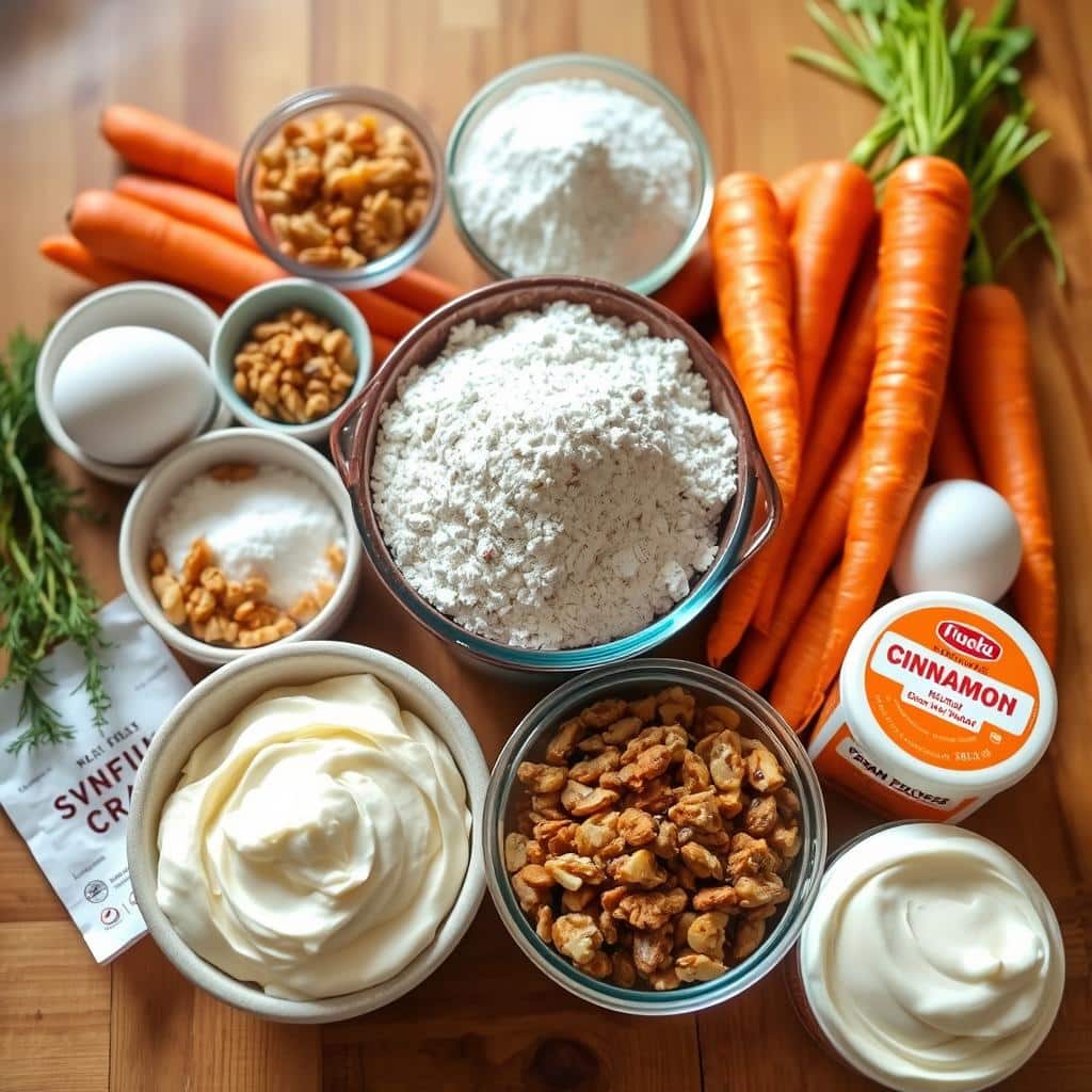 carrot cake ingredients