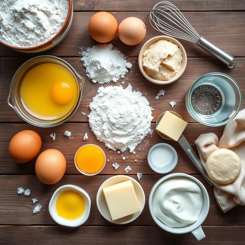 choux pastry ingredients