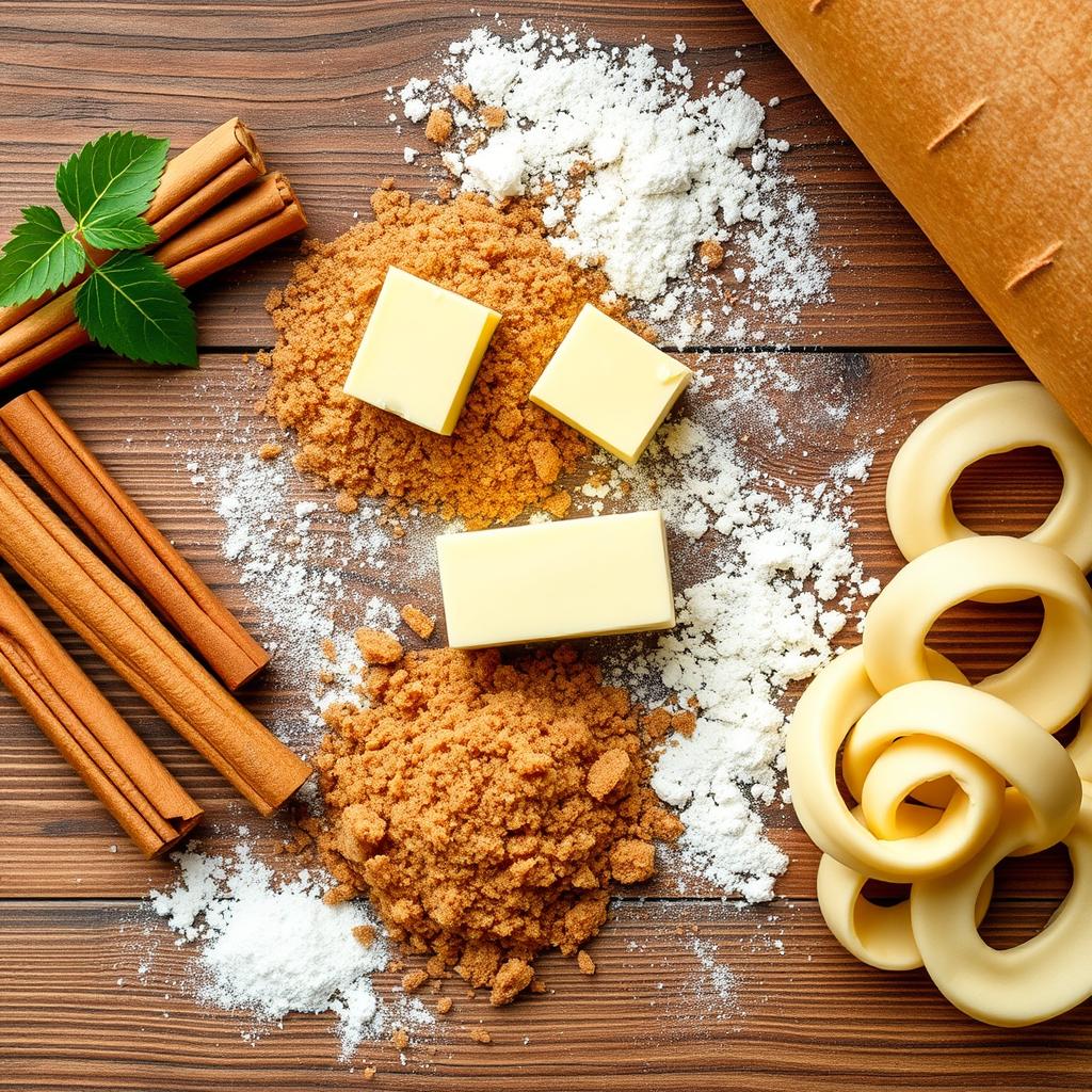 cinnamon roll pie crust ingredients