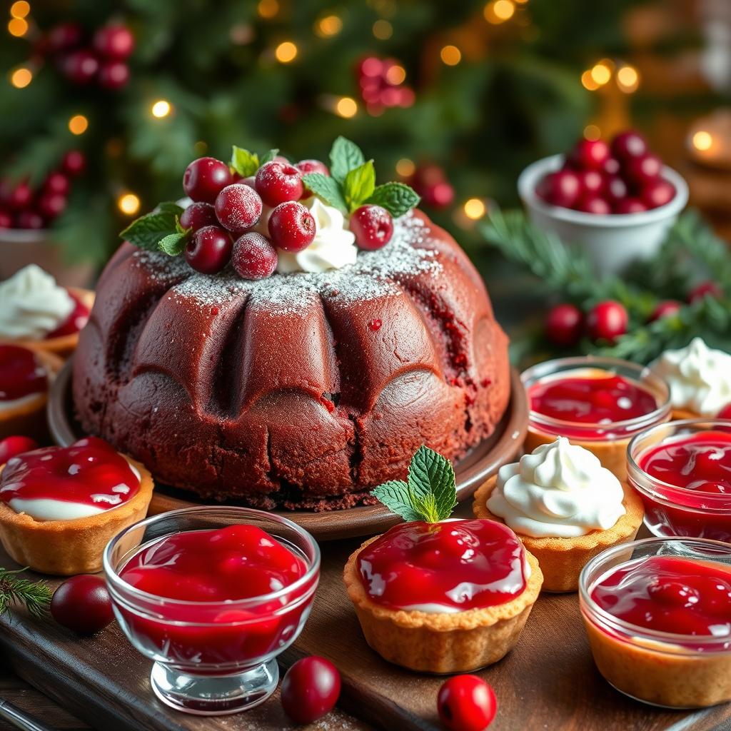 cranberry desserts