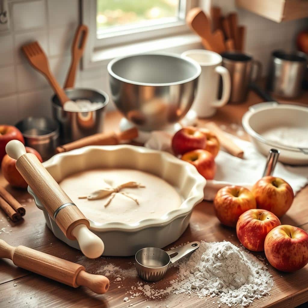 essential baking equipment for apple pie