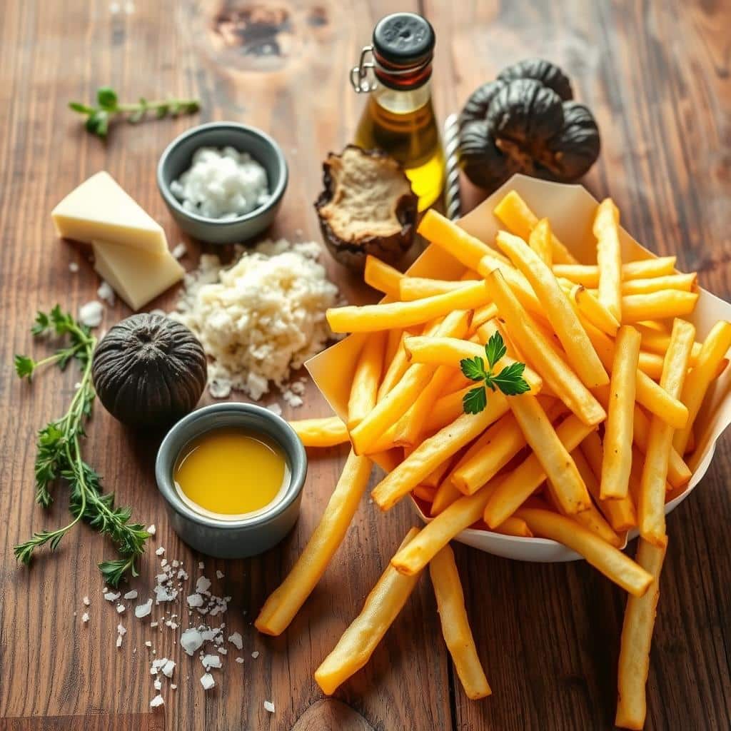 essential ingredients for truffle fries