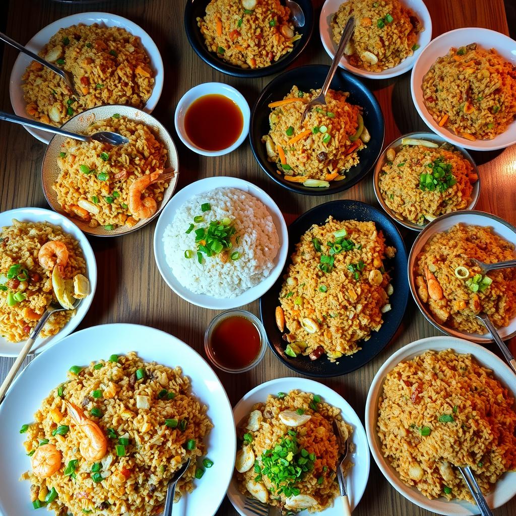 fried rice styles