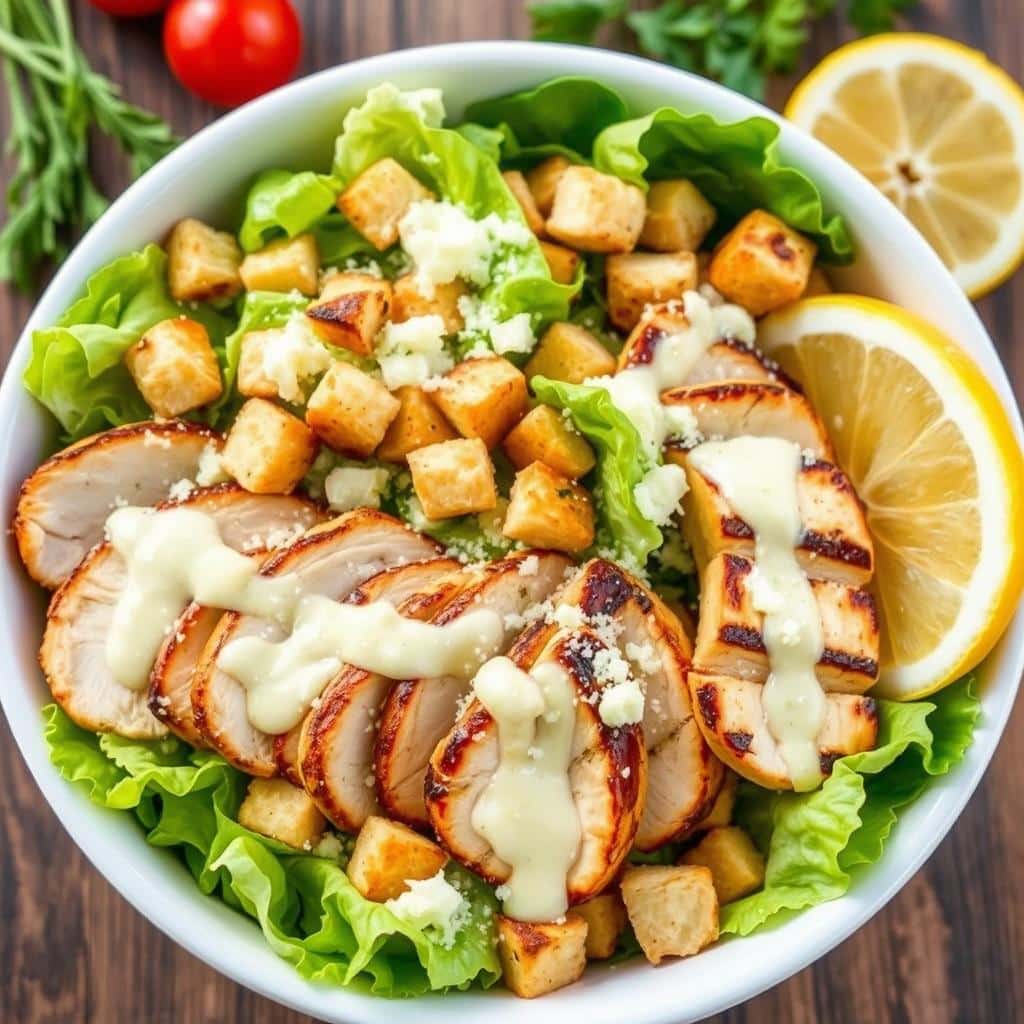 grilled chicken caesar