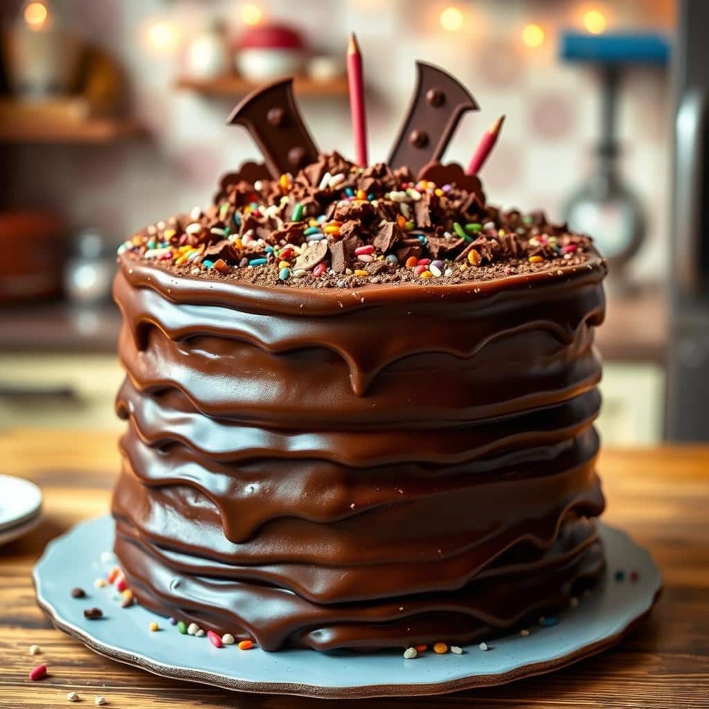 "Matilda Chocolate Cake Recipe: Indulge in a Decadent Dessert Inspired by the Iconic Movie Scene"