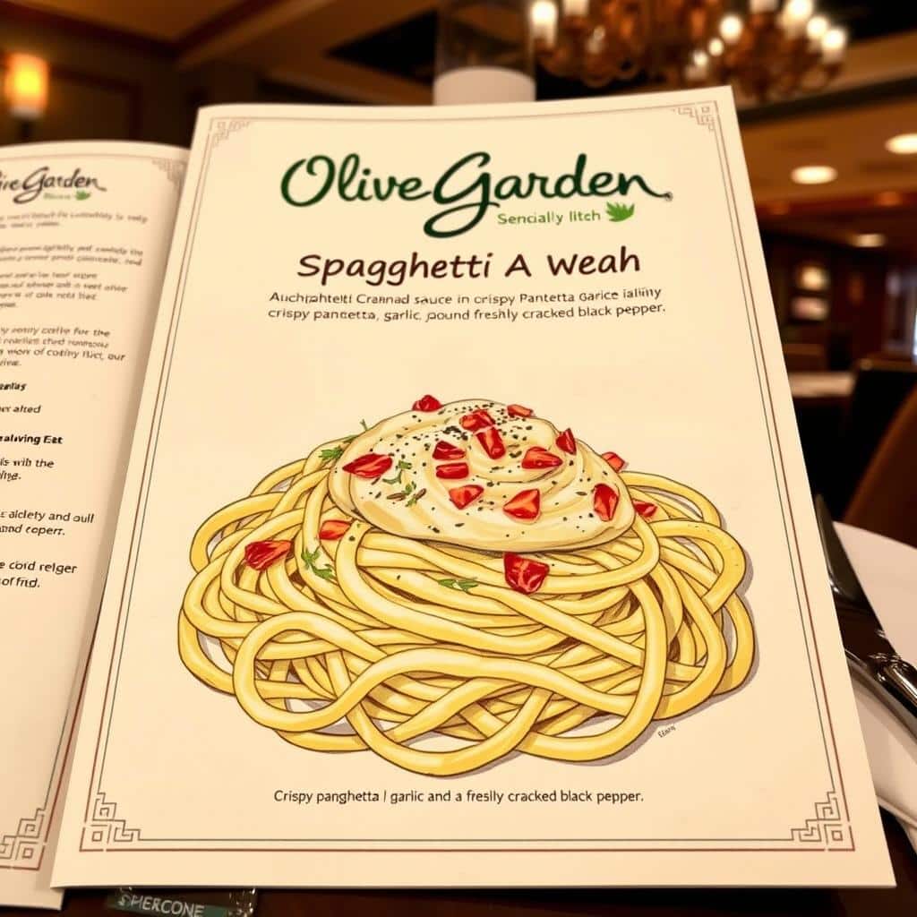 olive garden menu