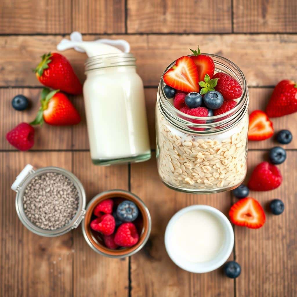 overnight oats ingredients