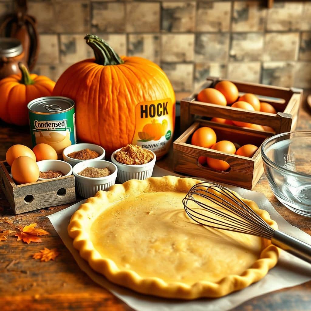 pumpkin pie ingredients