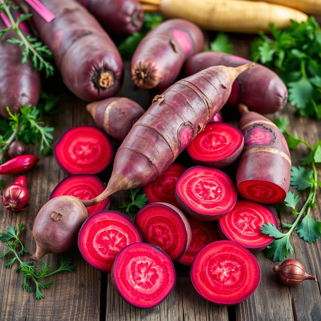 purple sweet potatoes