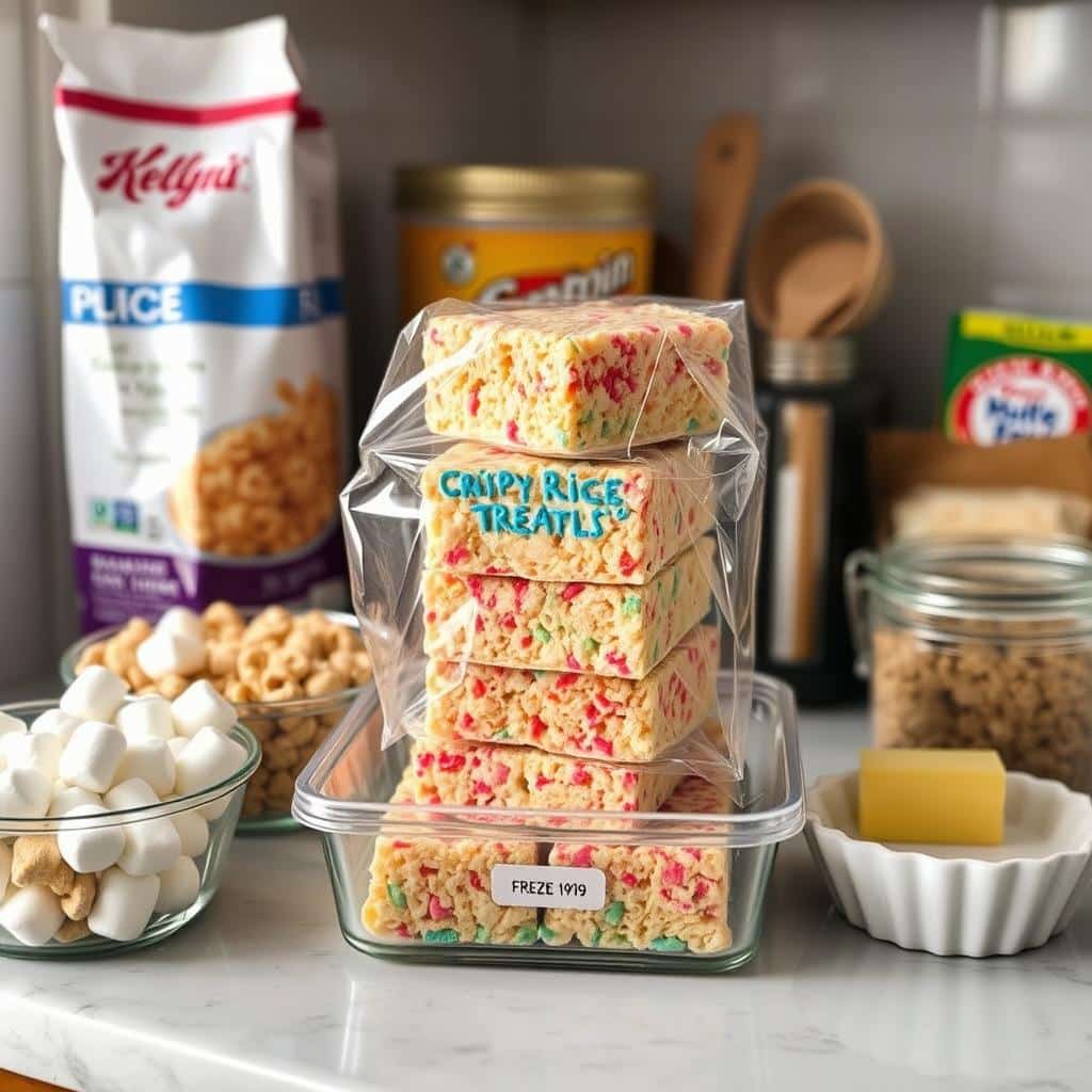 rice crispy treats storage