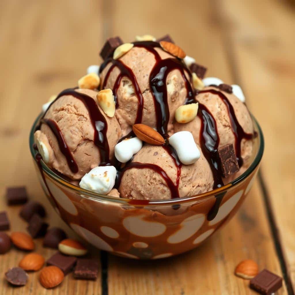 rocky road ice cream