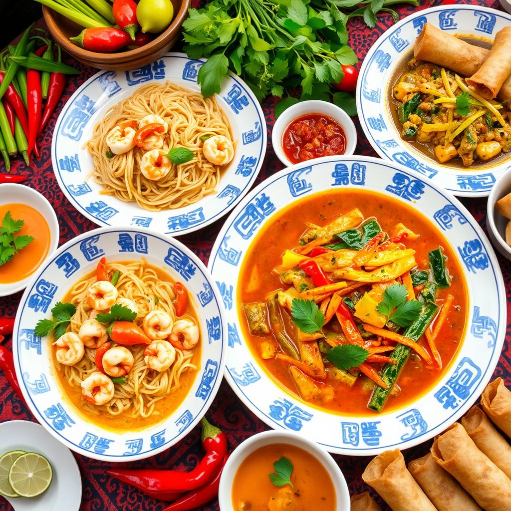 Authentic Thai Cuisine Dishes