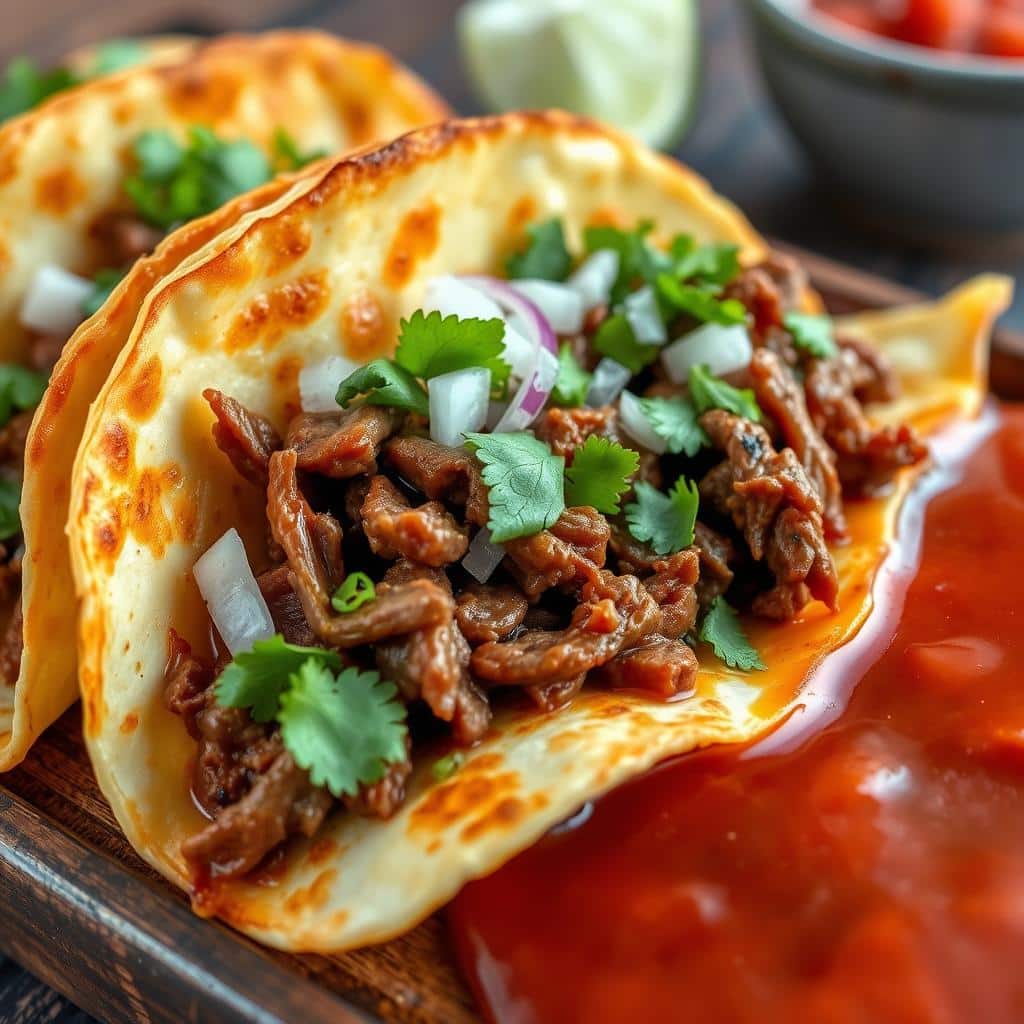 Beef birria quesadillas culinary innovation