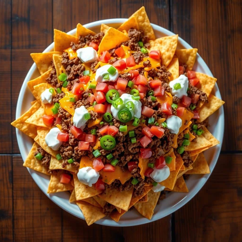 Taco Bell Supreme Nachos with Beef